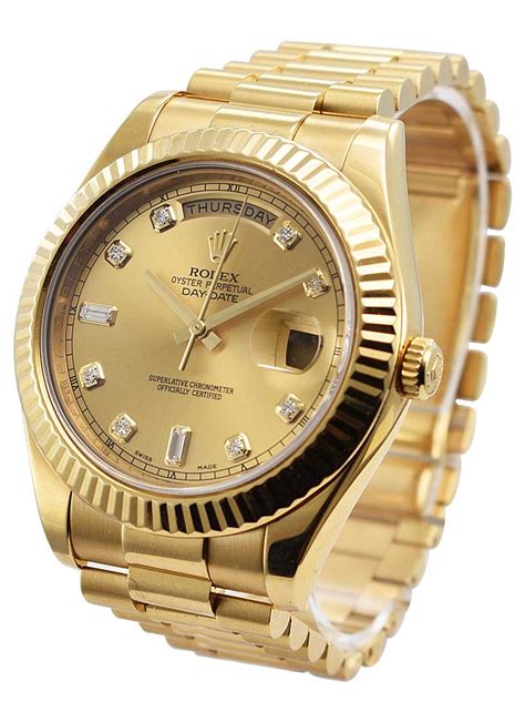 gold presidential rolex 41mm|rolex president gold for sale.